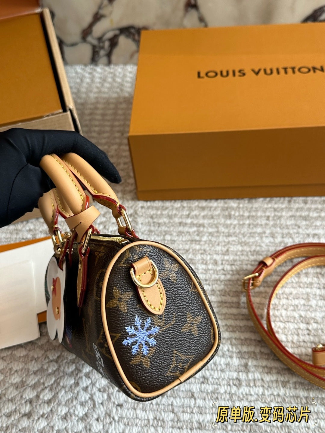 MS5 Women handbag, genuine leather bag 16*10cm