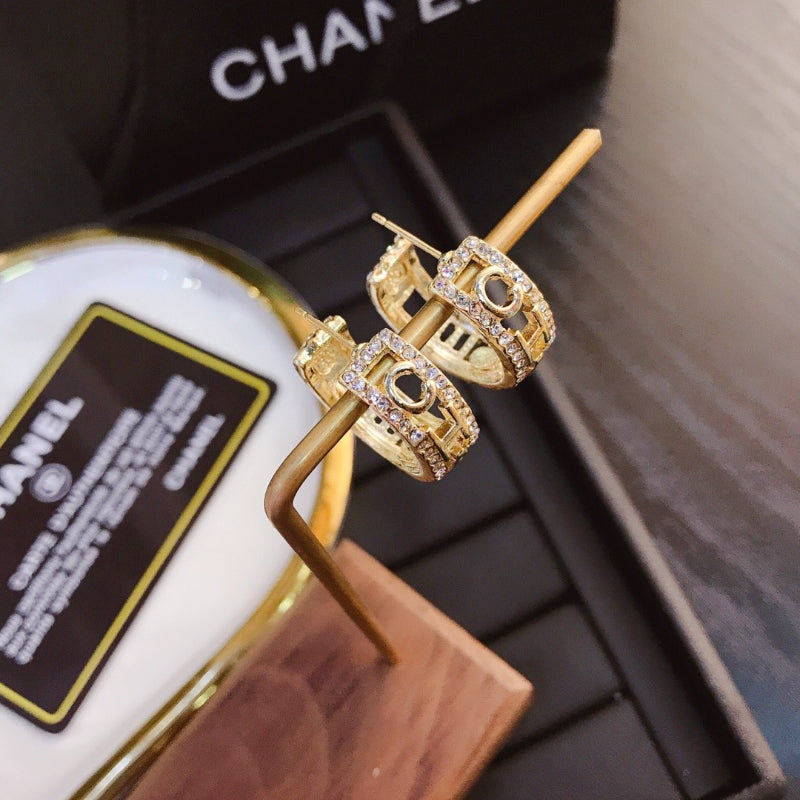 A170 Women gold-plated fashion earrings high-quality jewelry