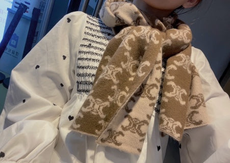 F13 Women's Winter Fashion High Quality Wool Scarf 30*180cm