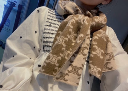 F13 Women's Winter Fashion High Quality Wool Scarf 30*180cm