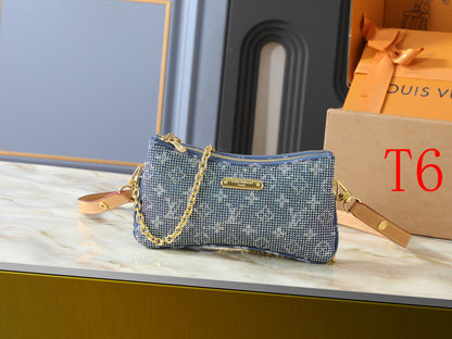 WM8 New women's casual bag  24.5*13.5*6.5CM