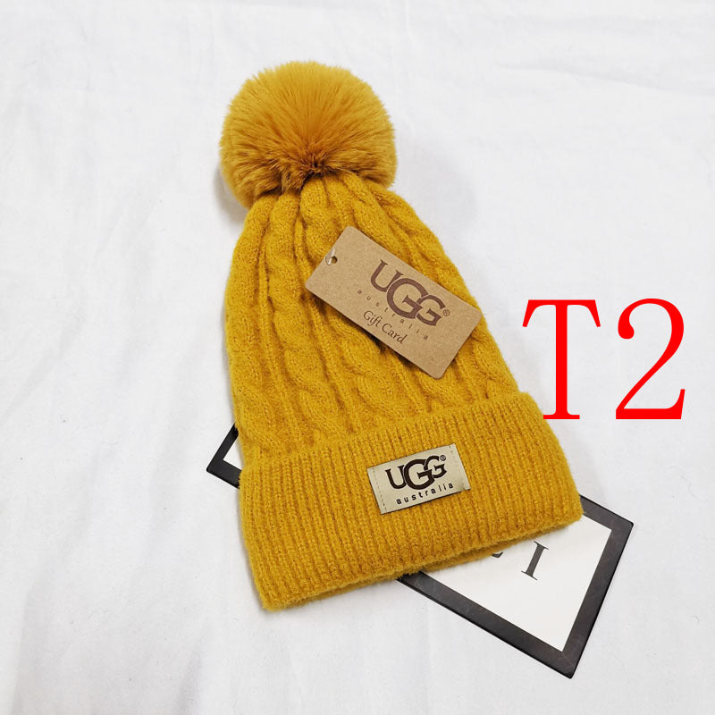 H18 Women autumn and winter knitted hat