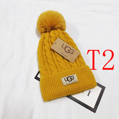 H18 Women autumn and winter knitted hat