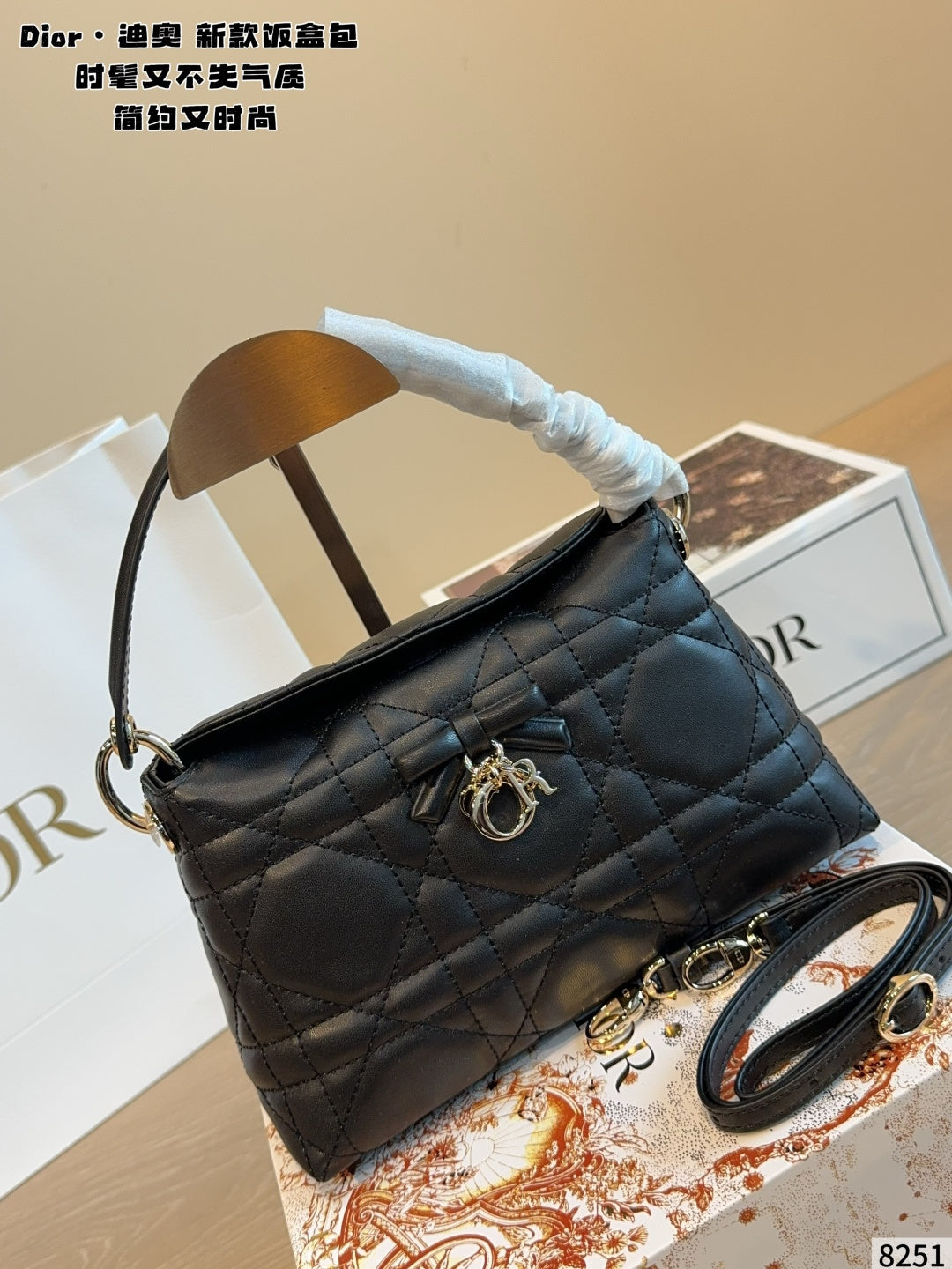 MN27 Women's leather bag handbag 22*7*14cm