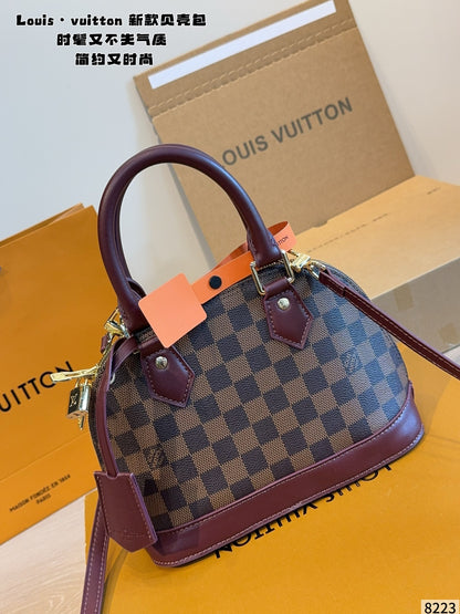 MN42 Classic Shell Bag Women's Leather Bag 24*11*17cm