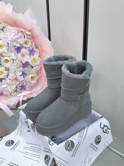 HT8 Winter Warm Snow Boots Women's Shoes 35-41