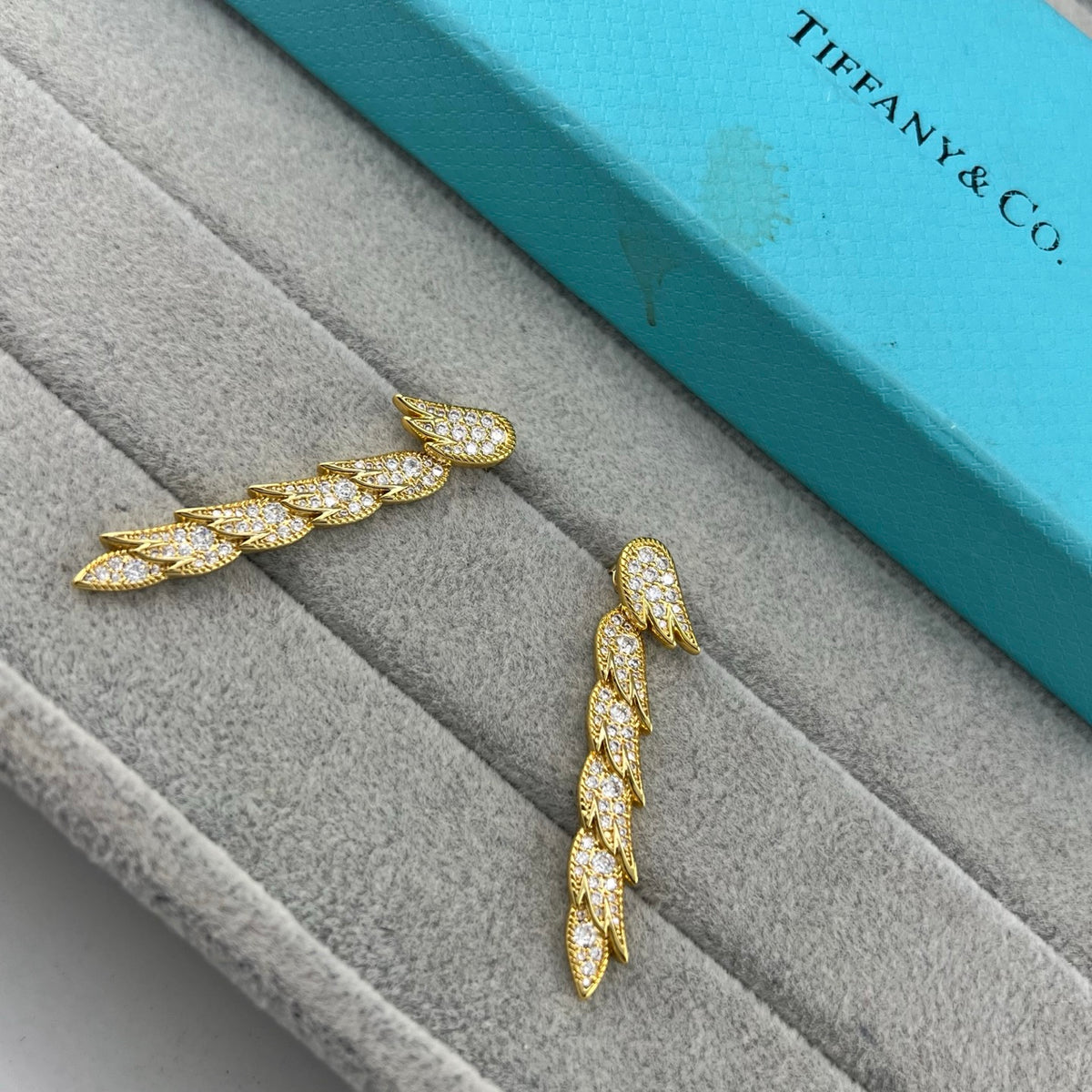 E17 Women gold-plated fashion earrings high-quality jewelry