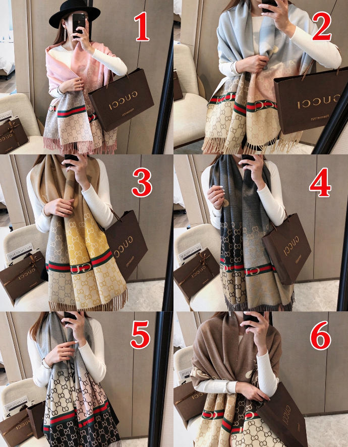 F61 Women's wool blend scarf shawl 180*65CM