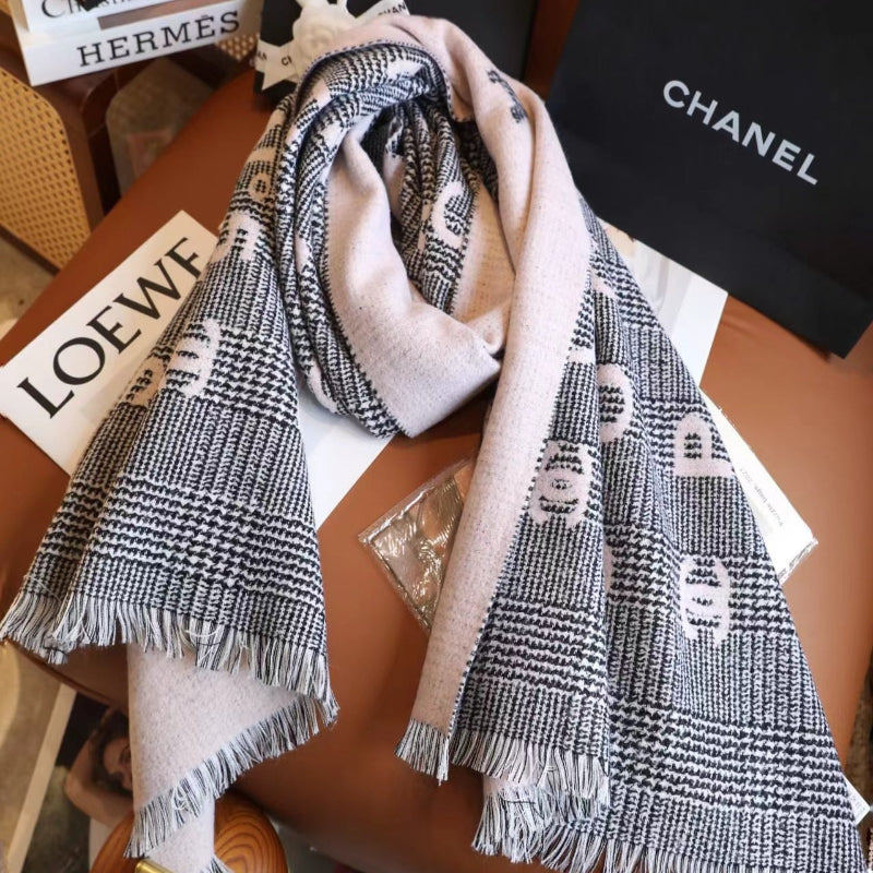 F30 Women's Winter Fashion Wool Scarf 65*180cm