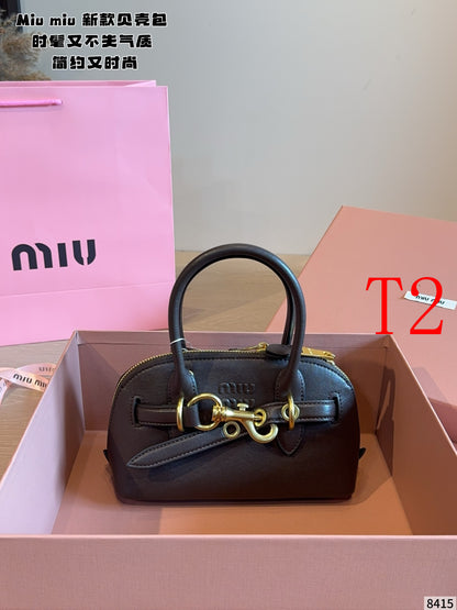 MN10 Fashion Genuine Leather Women's Bag with Box 20*8*12cm
