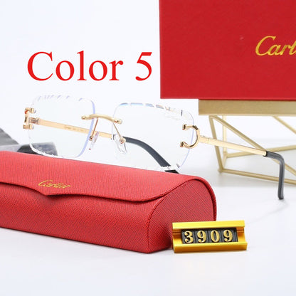 T3909  Fashion men's and women's sunglasses with box