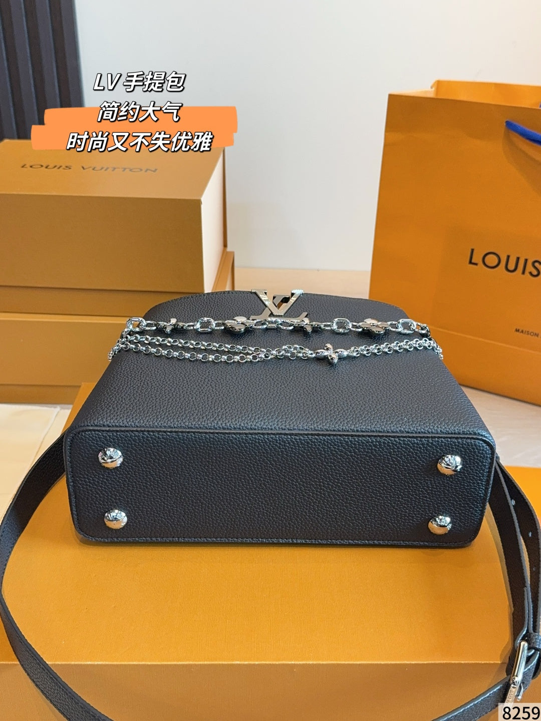 MN90 Women's leather bag handbag 27*9*18/22*8*12cm