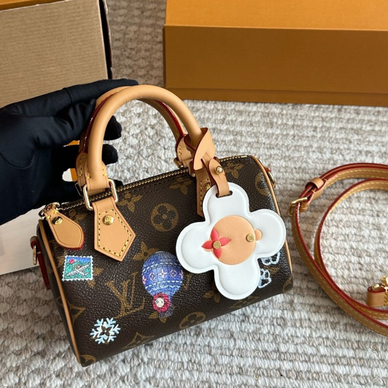 MS5 Women handbag, genuine leather bag 16*10cm
