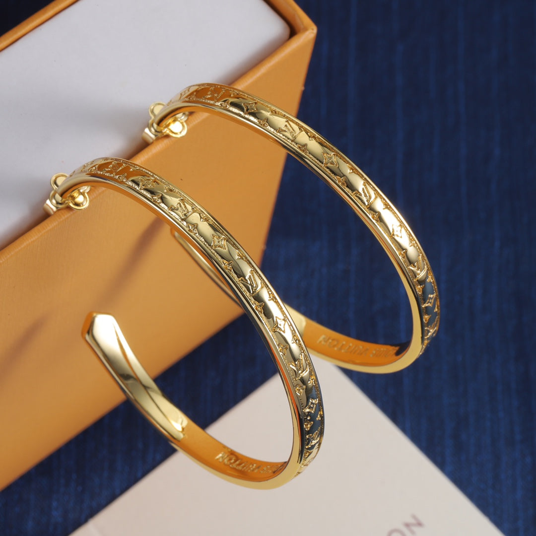 E39 Women gold-plated fashion earrings high-quality jewelry