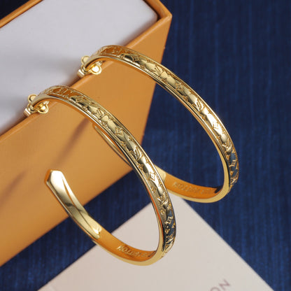 E39 Women gold-plated fashion earrings high-quality jewelry