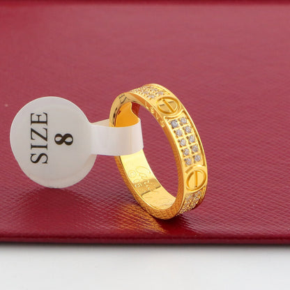 CAR5 Unisex Stainless Steel Fashion Ring Jewelry for Men & Women