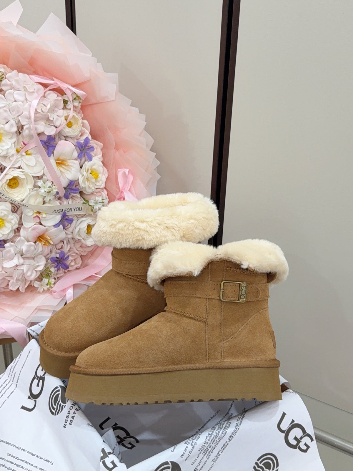 HT8 Winter Warm Snow Boots Women's Shoes 35-41