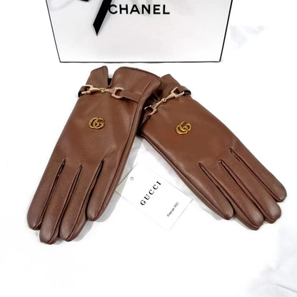 G6 Women's Winter Warm Leather Gloves