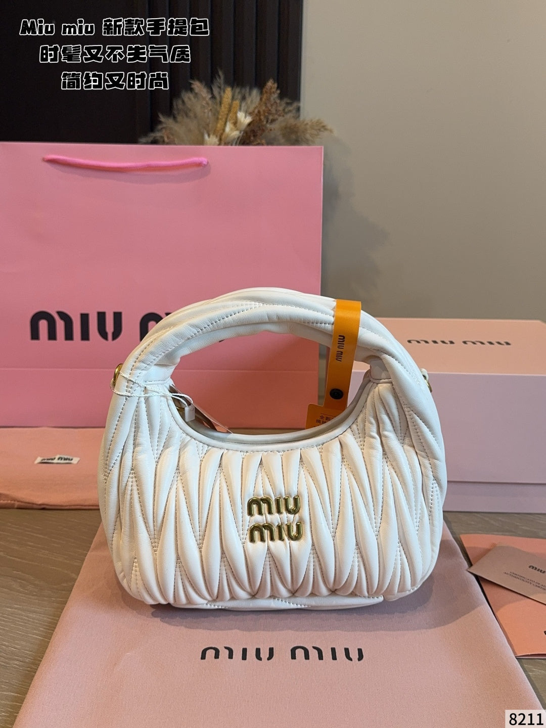 MN36 Women's leather bag handbag 21*7*11cm