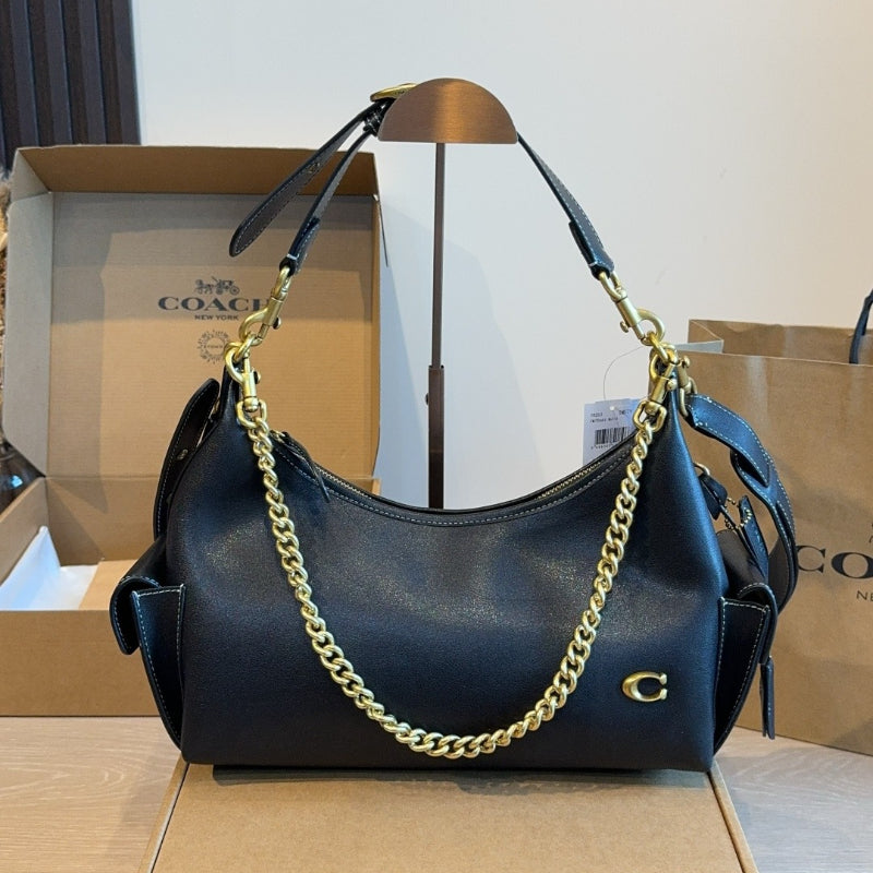 MN80 Women's leather bag handbag 30*11*23cm