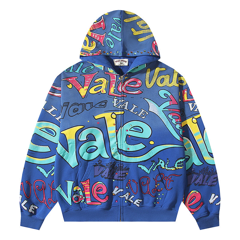 C42 Men's and women's zipper hoodies outerwear clothes