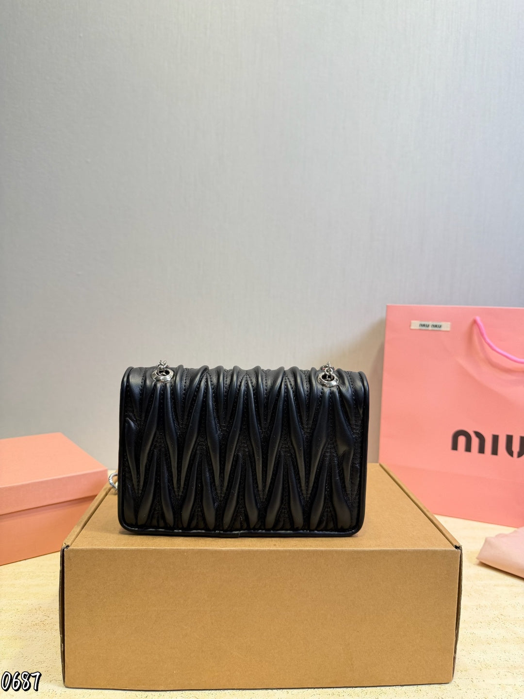 MS77 Fashion diagonal cross bag 20 X13X 5cm
