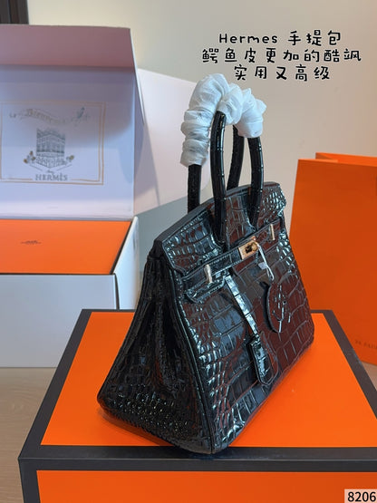 MN86 Classic leather bag women's handbag 25*14*19cm