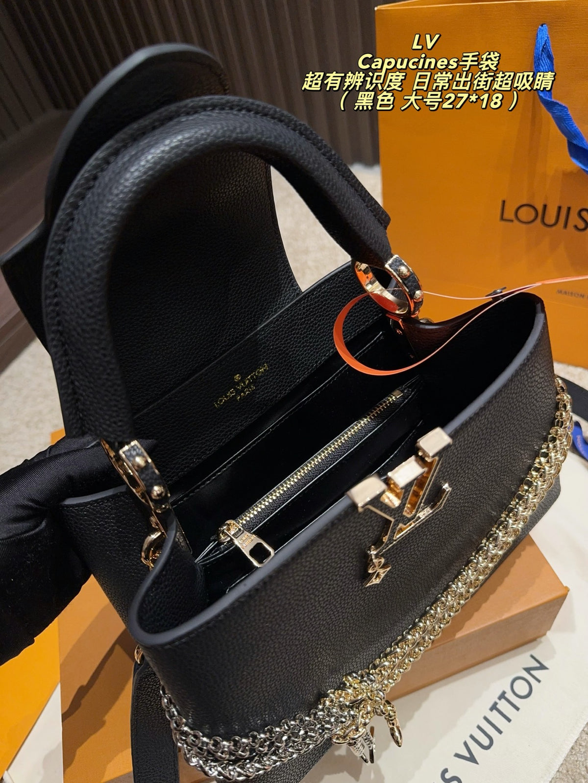MN69 Women's leather bag handbag 27*18cm/20*14cm