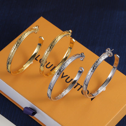 E39 Women gold-plated fashion earrings high-quality jewelry