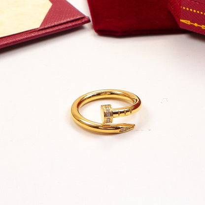 R11 Classic gold-plated ring high-quality jewelry
