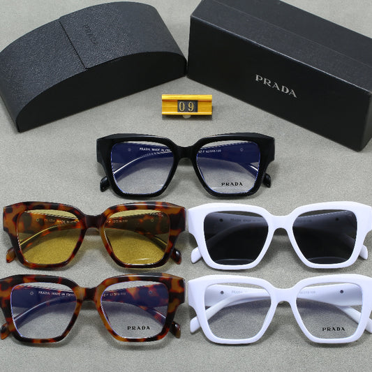 09 Fashion men's and women's sunglasses with box