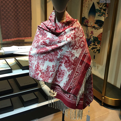 F45 Women Wool Blend Scarf Wrap