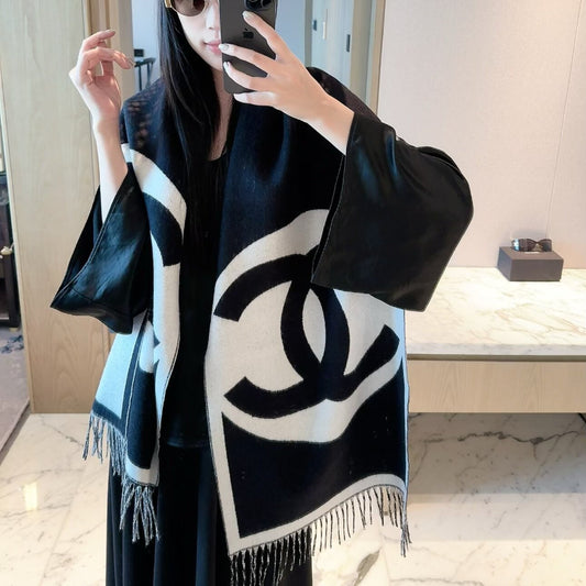 F12 Women's Winter Fashion High Quality Wool Scarf