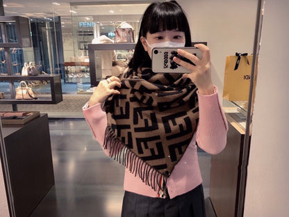 F25 Women's Winter Fashion Wool Scarf