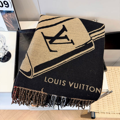 F6 Women's Winter Fashion High Quality Wool Scarf