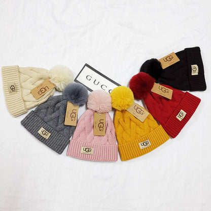 H15 Women autumn and winter knitted hat