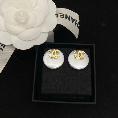 E45 Women gold-plated fashion earrings high-quality jewelry