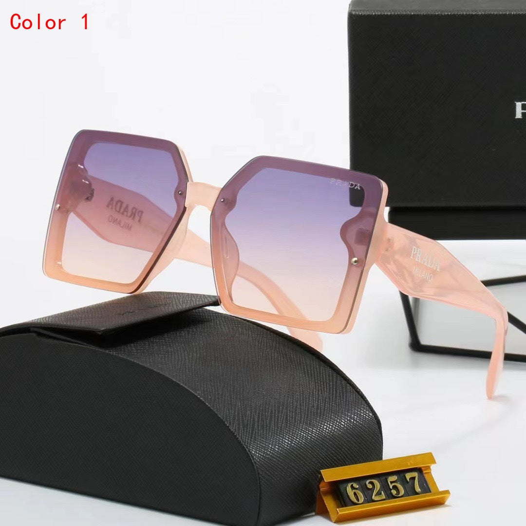 6257 Fashion men's and women's sunglasses with box