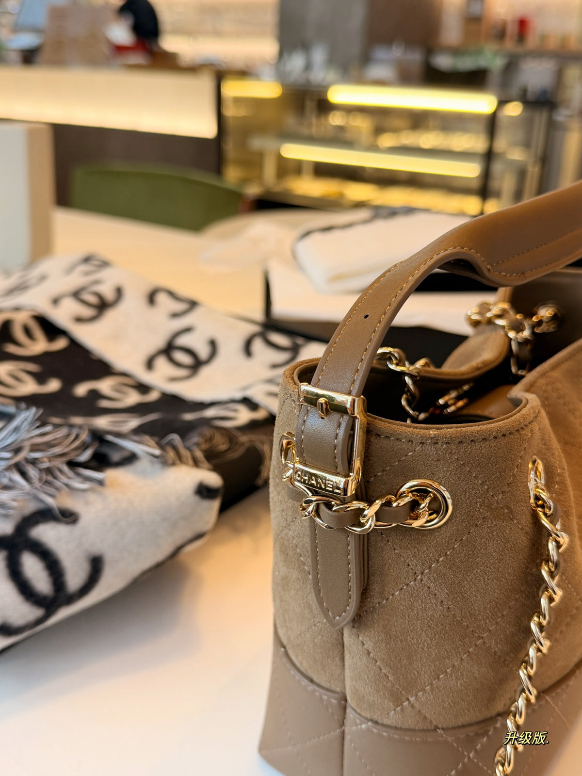 MS84 Classic Bucket Bag Women's Handbag 22*12cm