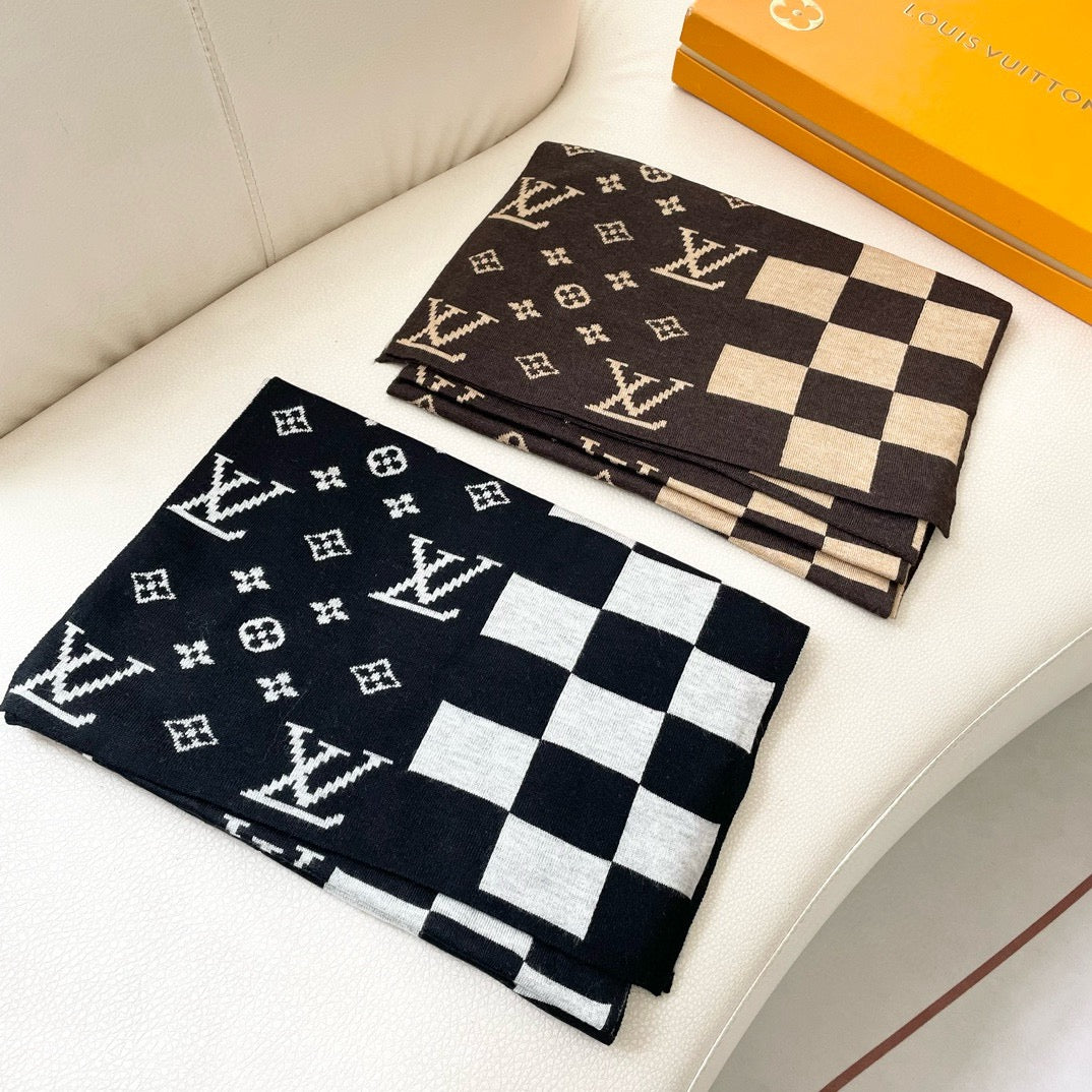 F33 Women's Winter Fashion Wool Scarf 180*32CM