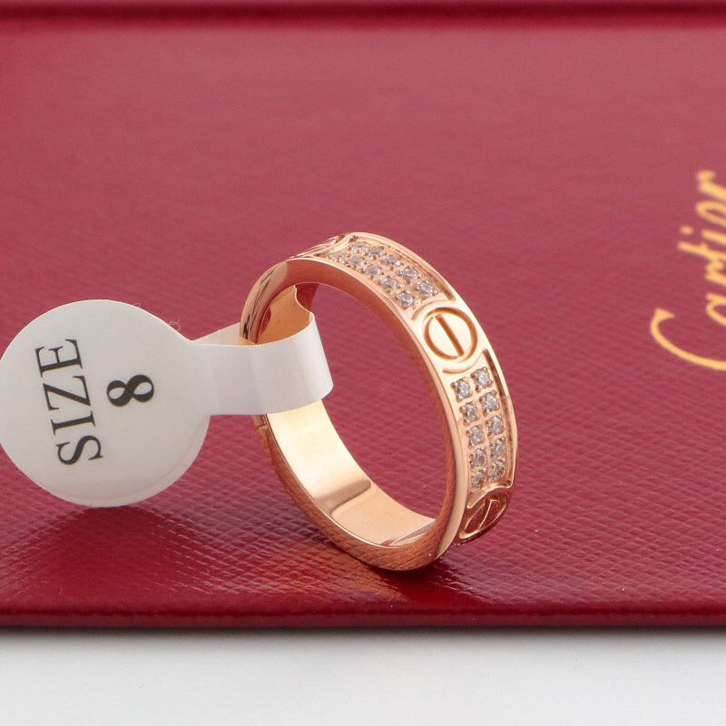 CAR5 Unisex Stainless Steel Fashion Ring Jewelry for Men & Women