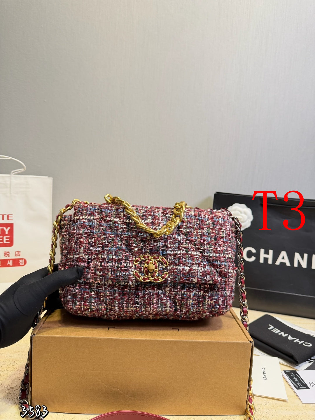 MS73 Fashion bag handbag bags 25X17CM
