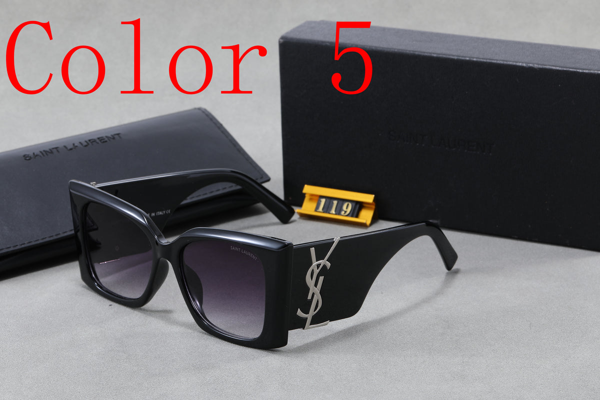 119 Fashion men's and women's sunglasses with box