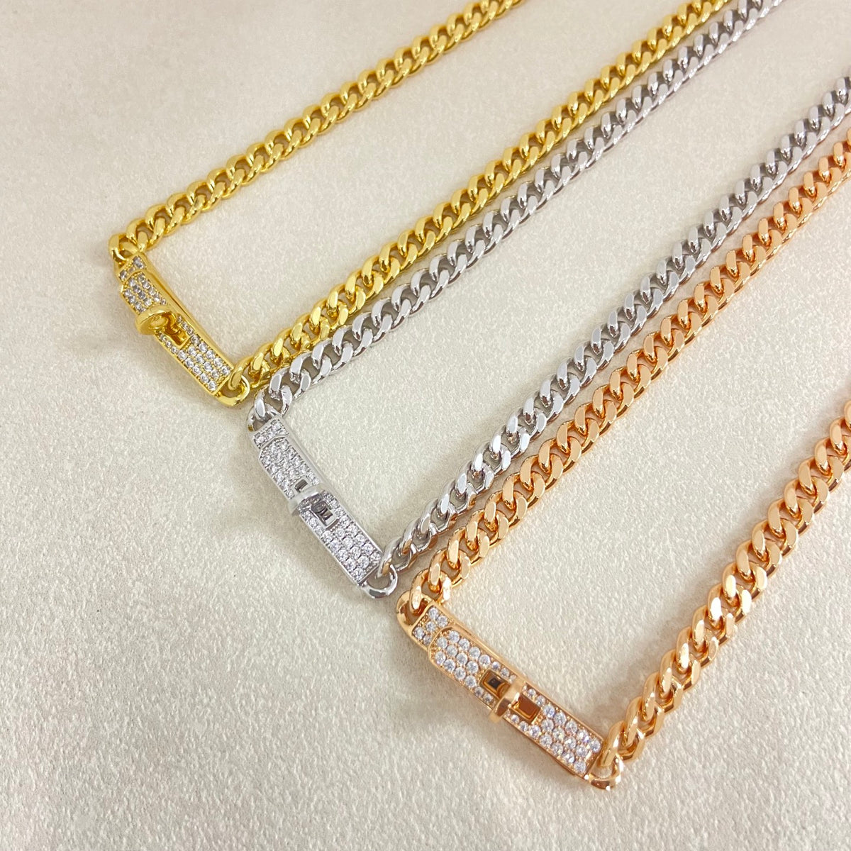 N6 New women and men gold-plated necklace fashion jewelry
