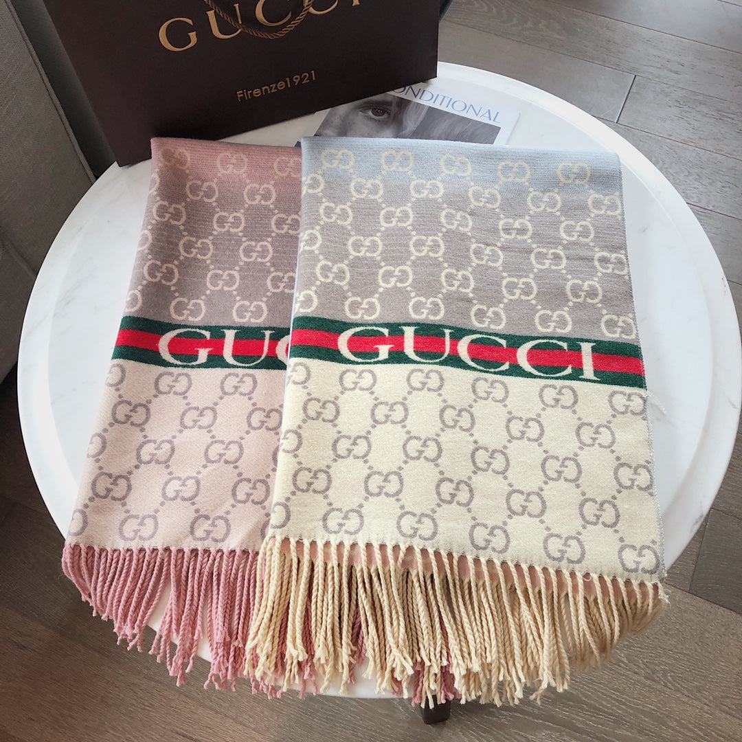F61 Women's wool blend scarf shawl 180*65CM