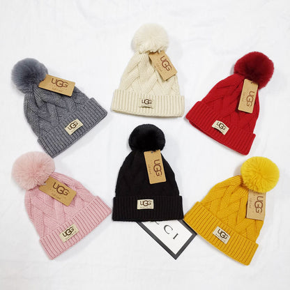 H15 Women autumn and winter knitted hat