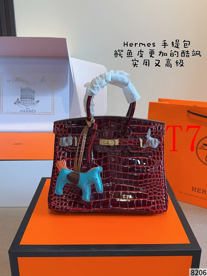 MN86 Classic leather bag women's handbag 25*14*19cm