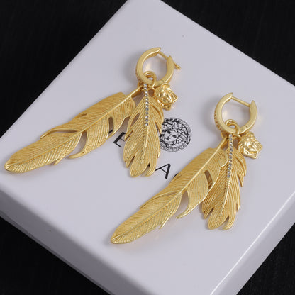 E47 Women gold-plated fashion earrings high-quality jewelry