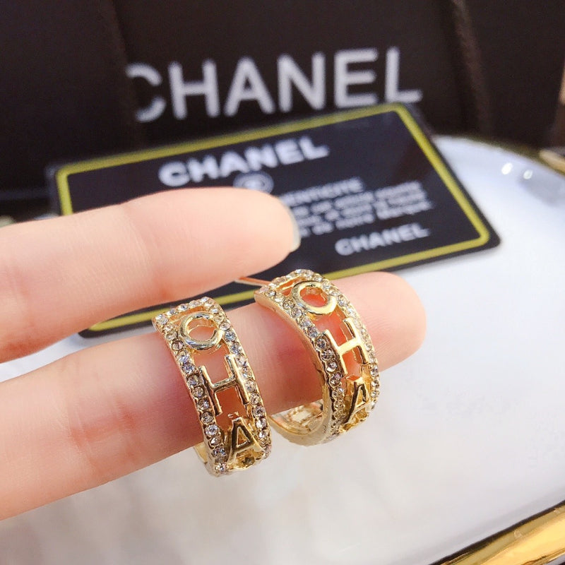 A170 Women gold-plated fashion earrings high-quality jewelry