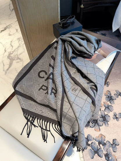 F16  Women's Winter Fashion High Quality Wool Scarf